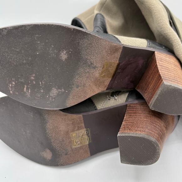 Faryl Robin for Free People Tall Boots in Tan and Black, size 8 - Picture 6 of 8